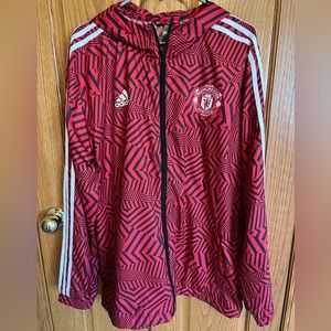 BRAND NEW Men’s XL Manchester United Light Wind Breaker